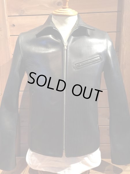 画像3: FINE CREEK LEATHERS ファインクリークレザーズ Eric　 エリック 襟つきライダースレザージャケット (3)