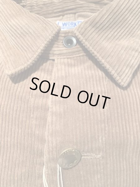 画像3: FINE CREEK  C-WORKS  TOM  （トム）コーデュロイジャケット　Beige ベージュ (3)