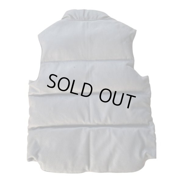 画像2: FINE CREEK&CO ファインクリーク・アンド・コーLaw  レザーダウンベストＢＬＡＣＫ (2)