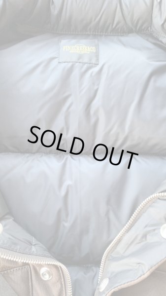 画像4: FINE CREEK&CO ファインクリーク・アンド・コーLaw  レザーダウンベストBrownブラウン (4)