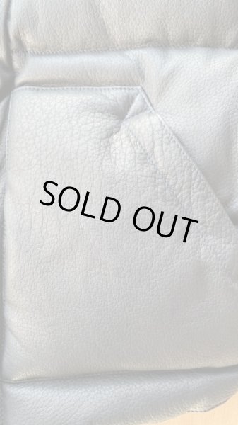 画像6: FINE CREEK&CO ファインクリーク・アンド・コーLaw  レザーダウンベストＢＬＡＣＫ (6)