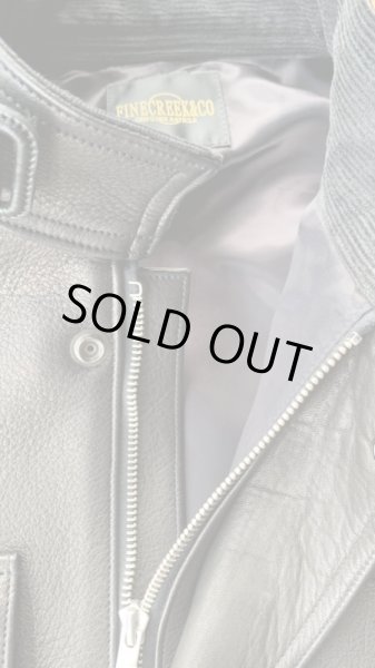 画像4: FINE CREEK&CO ファインクリーク・アンド・コー  Number7 Dee ナンバー7 鹿革 BLACK (4)