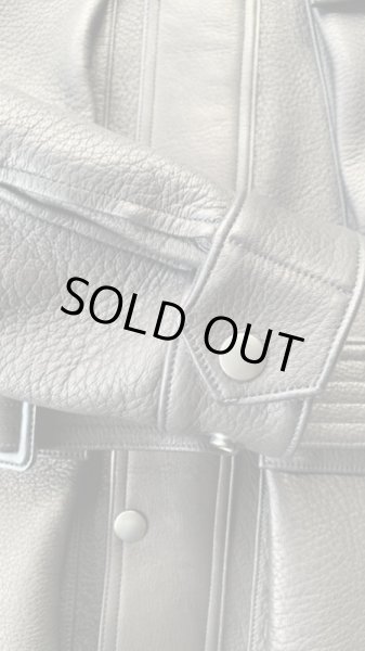 画像7: FINE CREEK&CO ファインクリーク・アンド・コー  Number7 Dee ナンバー7 鹿革 BLACK (7)