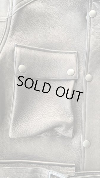 画像6: FINE CREEK&CO ファインクリーク・アンド・コー  Number7 Dee ナンバー7 鹿革 BLACK (6)