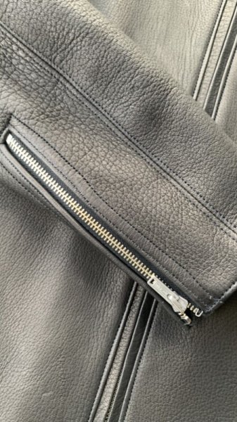 画像6: FINE CREEK&CO  Bud Deer　ファインクリーク・アンド・コー バド 鹿革 BLACK　ブラックsize４４ (6)