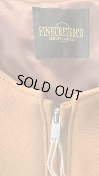 画像4: FINE CREEK&CO  Bud Deer　ファインクリーク・アンド・コー バド 鹿革 Beige  ベージュSize４４ (4)