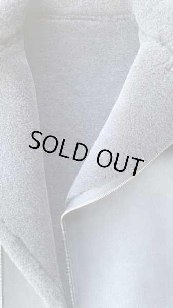 画像4: FINE CREEK  C-WORKS　Dout ダウト　Mouton riders Jacket　　BLACK (4)