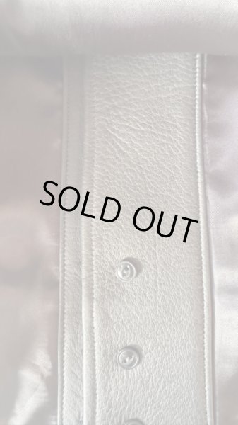 画像10: FINE CREEK&CO ファインクリーク・アンド・コー  Joseph JacketDeer ジョセフジャケット鹿革　コサックジャケット　BLACK (10)