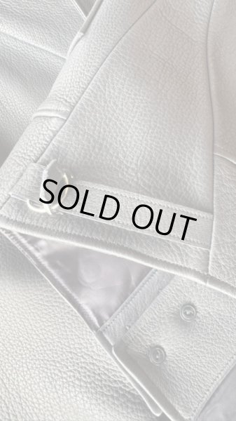 画像8: FINE CREEK&CO ファインクリーク・アンド・コー  Joseph JacketDeer ジョセフジャケット鹿革　コサックジャケット　BLACK (8)