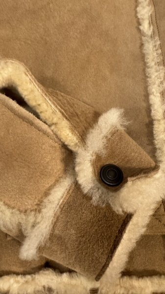 画像9: ２０２５SS　　HIGH LARGE LEATHERS ハイラージレザーズ　OklahomaCity Mouton　ベージュ (9)