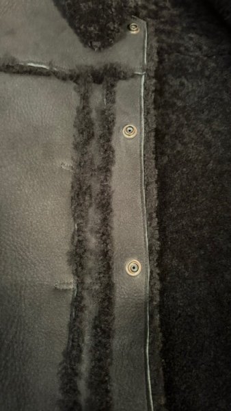 画像5: ２０２５SS　予約商品　HIGH LARGE LEATHERS ハイラージレザーズ　OklahomaCity Mouton　ブラック (5)