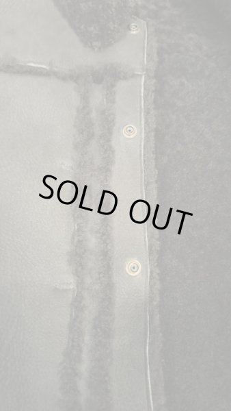 画像5: ２０２５SS　予約商品　HIGH LARGE LEATHERS ハイラージレザーズ　OklahomaCity Mouton　ブラック (5)