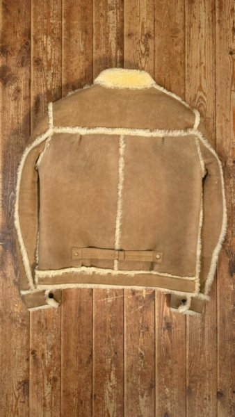 画像3: ２０２５SS　　HIGH LARGE LEATHERS ハイラージレザーズ　OklahomaCity Mouton　ベージュ (3)