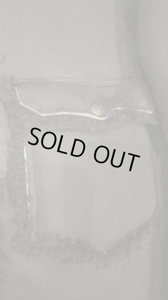 画像4: ２０２５SS　予約商品　HIGH LARGE LEATHERS ハイラージレザーズ　OklahomaCity Mouton　ブラック (4)