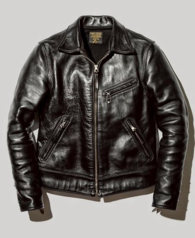 画像1: FINE CREEK　LEATHERS　５th限定　ファインクリークレザーズ Lindbergh　 リンドバーグ　　BLACK