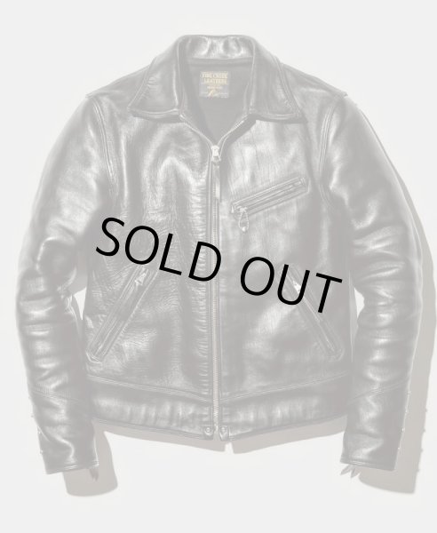 画像1: FINE CREEK　LEATHERS　５th限定　ファインクリークレザーズ Lindbergh　 リンドバーグ　　BLACK (1)