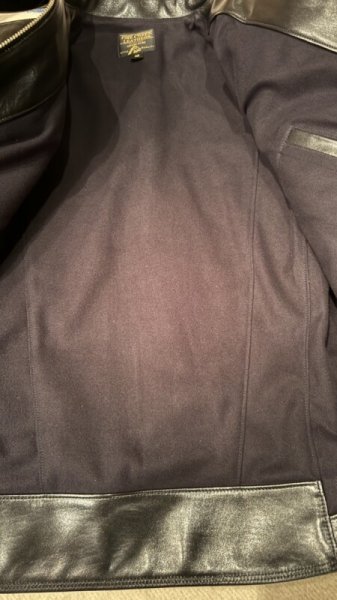 画像11: FINE CREEK　LEATHERS　５th限定　ファインクリークレザーズ Lindbergh　 リンドバーグ　　BLACK (11)