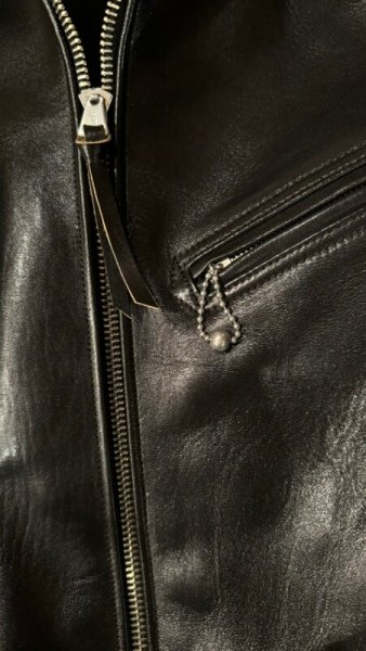 画像6: FINE CREEK　LEATHERS　５th限定　ファインクリークレザーズ Lindbergh　 リンドバーグ　　BLACK (6)