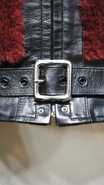 画像8: FINE CREEK&CO ファインクリーク・アンド・コー Innocence イノセンス Horse  Sheep BLACK/RED (8)