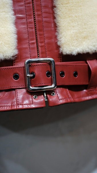 画像7: FINE CREEK&CO ファインクリーク・アンド・コー Innocence イノセンス Horse  Sheep RED/WHITE (7)