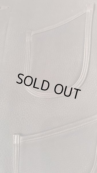 画像4: FINE CREEK&CO ファインクリーク・アンド・コー  　Jefferson　Deer　ジェファーソン鹿革　レザーベスト　BROWN (4)