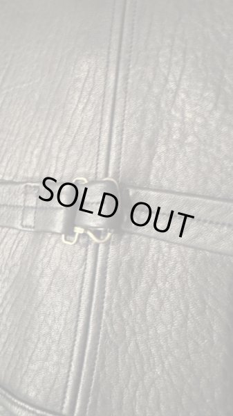 画像7: FINE CREEK&CO ファインクリーク・アンド・コー  　Jefferson　Deer　ジェファーソン鹿革　レザーベスト　BLACK (7)