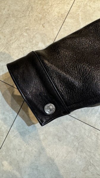 画像8: ２０２５AW　予約商品　HIGH LARGE LEATHERS ハイラージレザーズ　NEW CASTLE HTD   BLACK (8)