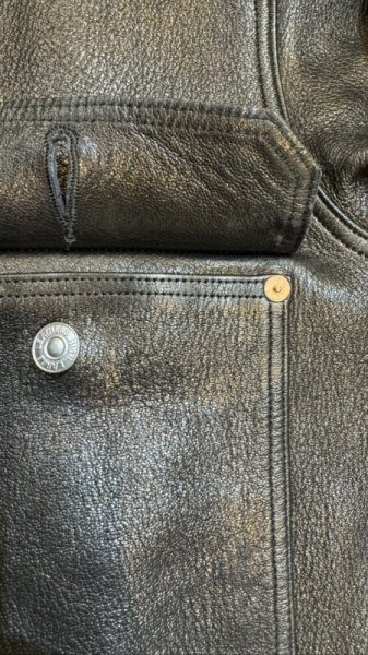 画像5: ２０２５AW　予約商品　HIGH LARGE LEATHERS ハイラージレザーズ　NEW CASTLE HTD   BLACK (5)