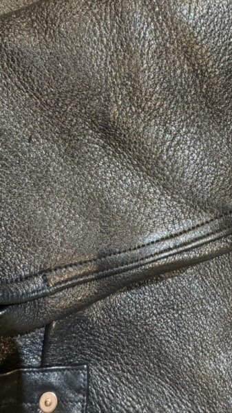 画像7: ２０２５AW　予約商品　HIGH LARGE LEATHERS ハイラージレザーズ　NEW CASTLE HTD   BLACK (7)