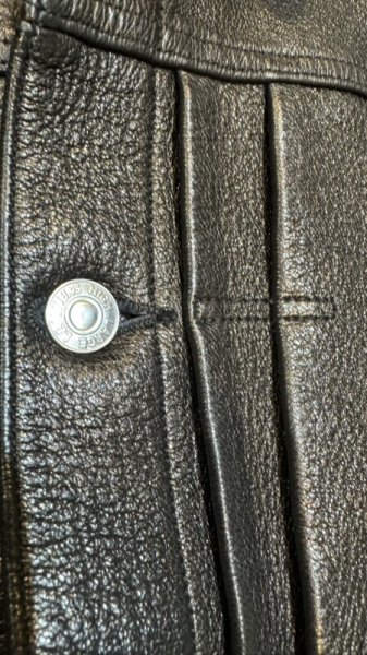 画像10: ２０２５AW　予約商品　HIGH LARGE LEATHERS ハイラージレザーズ　NEW CASTLE HTD   BLACK (10)