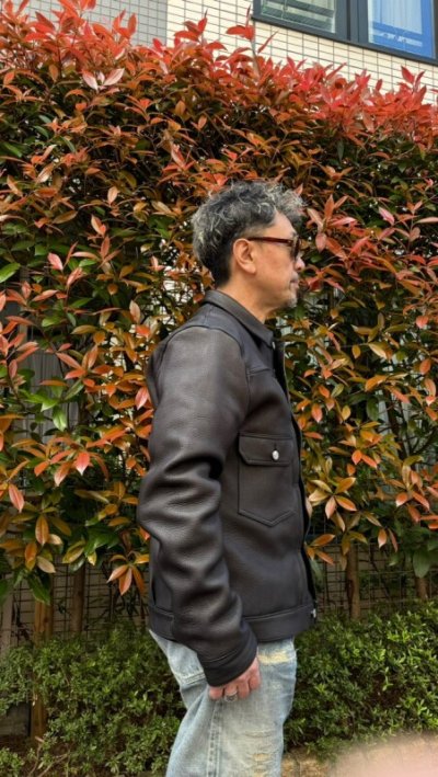 画像2: ２０２５AW　予約商品　HIGH LARGE LEATHERS ハイラージレザーズ　STILLWATER WAPITI　size３８〜４２  BLACK