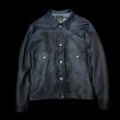 画像1: ２０２５AW　予約商品　HIGH LARGE LEATHERS ハイラージレザーズ　STILLWATER WAPITI　size３８〜４２  BLACK (1)