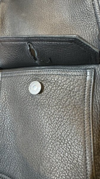 画像4: ２０２５AW　予約商品　HIGH LARGE LEATHERS ハイラージレザーズ　STILLWATER WAPITI　size３８〜４２  BLACK (4)