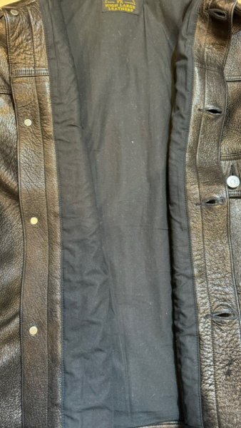 画像15: ２０２５AW　予約商品　HIGH LARGE LEATHERS ハイラージレザーズ　NEW CASTLE HTD   BLACK (15)