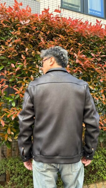 画像11: ２０２５AW　予約商品　HIGH LARGE LEATHERS ハイラージレザーズ　STILLWATER WAPITI　size３８〜４２  BLACK (11)