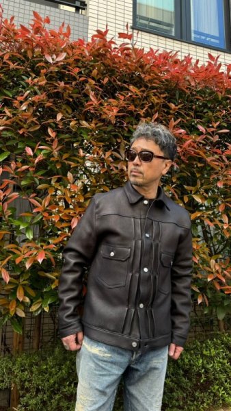 画像10: ２０２５AW　予約商品　HIGH LARGE LEATHERS ハイラージレザーズ　STILLWATER WAPITI　size３８〜４２  BLACK (10)