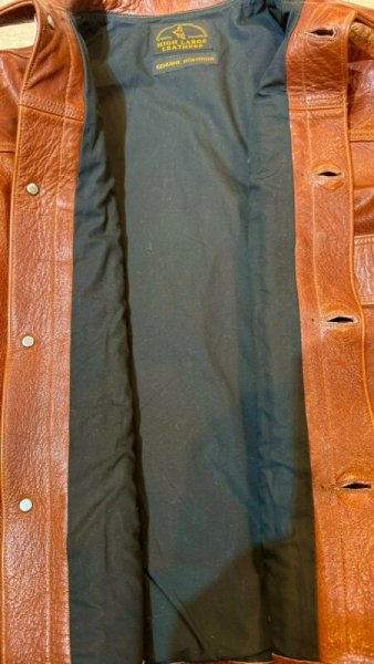 画像14: ２０２５AW　予約商品　HIGH LARGE LEATHERS ハイラージレザーズ　NEW CASTLE HTD   BROWN (14)