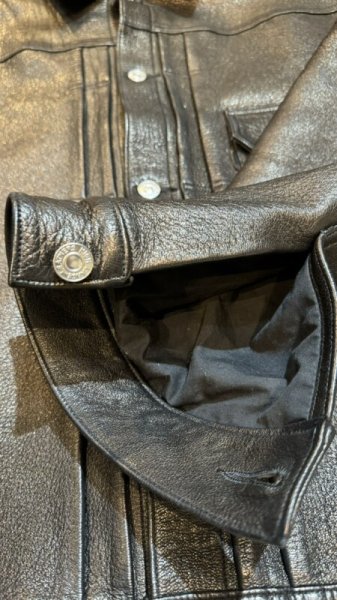 画像17: ２０２５AW　予約商品　HIGH LARGE LEATHERS ハイラージレザーズ　NEW CASTLE HTD   BLACK (17)