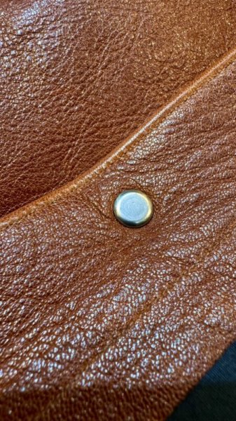 画像13: ２０２５AW　予約商品　HIGH LARGE LEATHERS ハイラージレザーズ　NEW CASTLE HTD   BROWN (13)