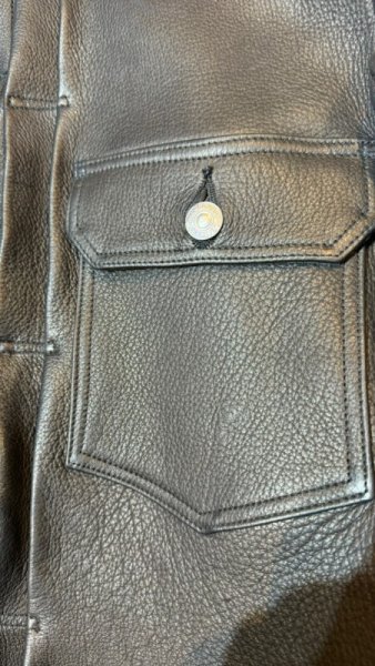 画像3: ２０２５AW　予約商品　HIGH LARGE LEATHERS ハイラージレザーズ　STILLWATER WAPITI　size３８〜４２  BLACK (3)