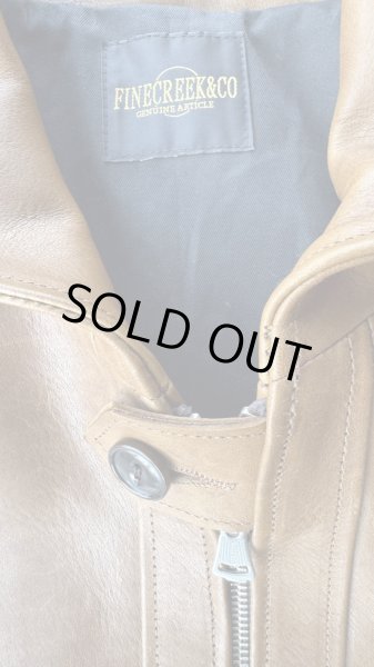 画像4: FINE CREEK&CO ファインクリーク・アンド・コー　Rosen Jacket　BROWN (4)