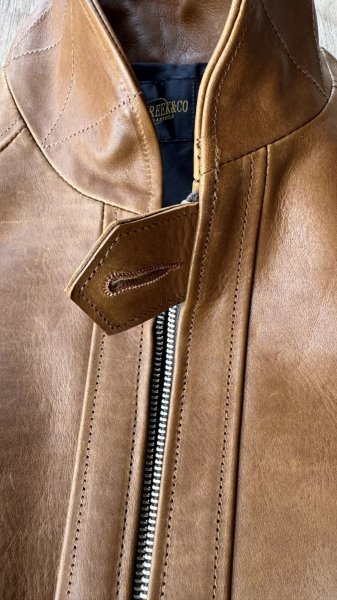 画像11: FINE CREEK&CO ファインクリーク・アンド・コー　Rosen Jacket　BROWN (11)