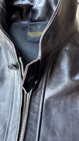 画像10: FINE CREEK&CO ファインクリーク・アンド・コー　Rosen Jacket　BLACK (10)