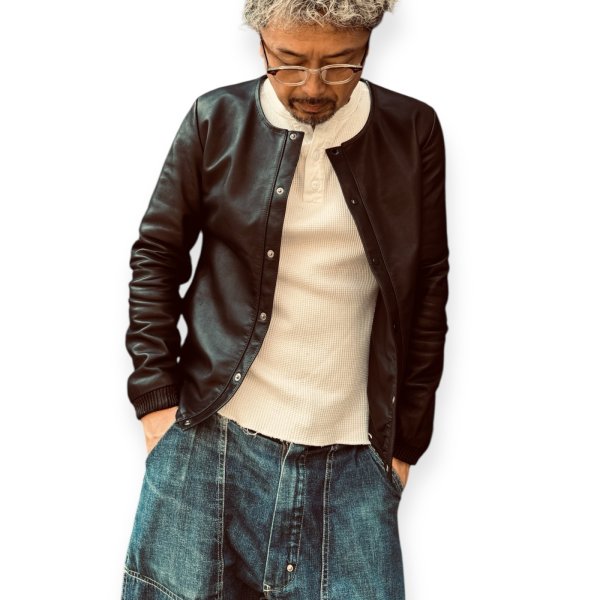 画像2: FINE CREEK  MOSSIR  LANNER 遠赤外線放出レザー  BLACK (2)
