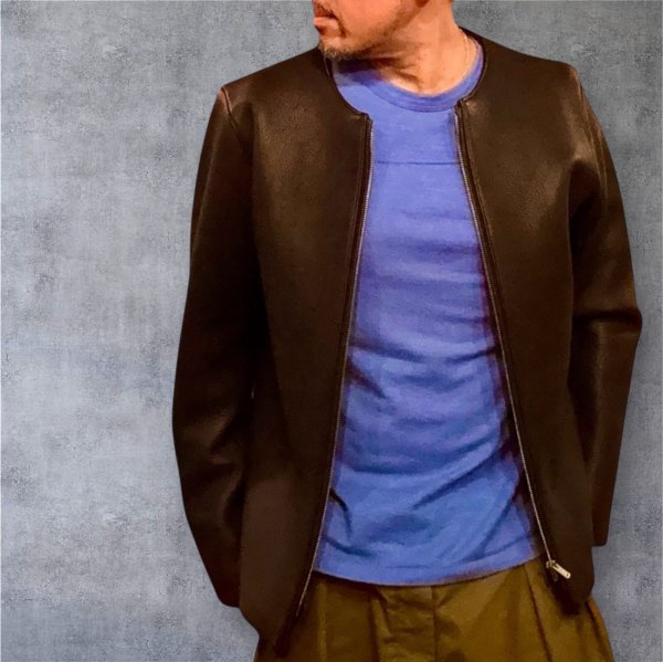 画像1: FINE CREEK&CO  Bud Deer　ファインクリーク・アンド・コー バド 鹿革 BLACK　ブラックsize４４ (1)