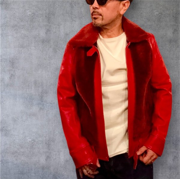 画像1: FINE CREEK&CO ファインクリーク・アンド・コー Innocence イノセンス Horse  Sheep RED/RED (1)