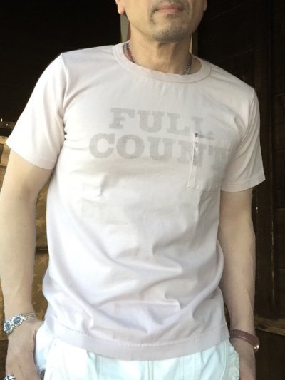 画像1: FULL COUNT(フルカウント）BASIC PRINT POCKET TEE【LOGO】