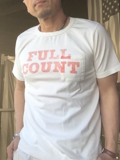 画像2: FULL COUNT(フルカウント）BASIC PRINT POCKET TEE【LOGO】