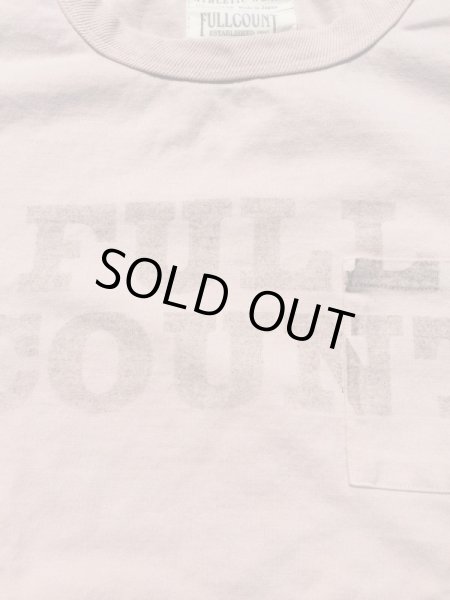 画像3: FULL COUNT(フルカウント)BASIC PRINT POCKET TEE【LOGO】 (3)
