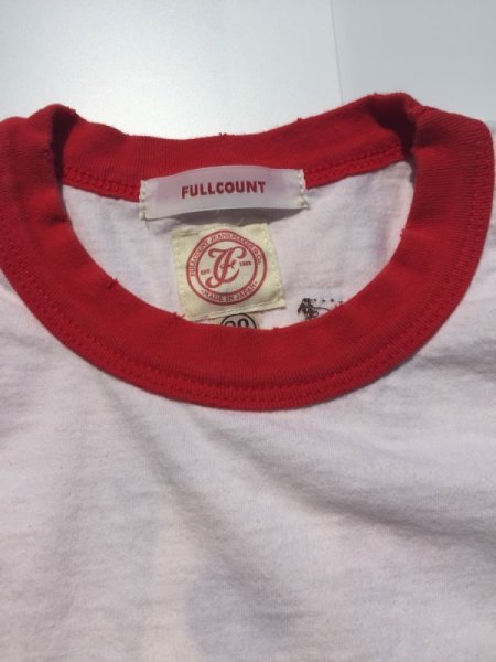 画像2: FULL COUNT(フルカウント)PRINT RINGER TEE ''FC 8 PUKKA'' (2)